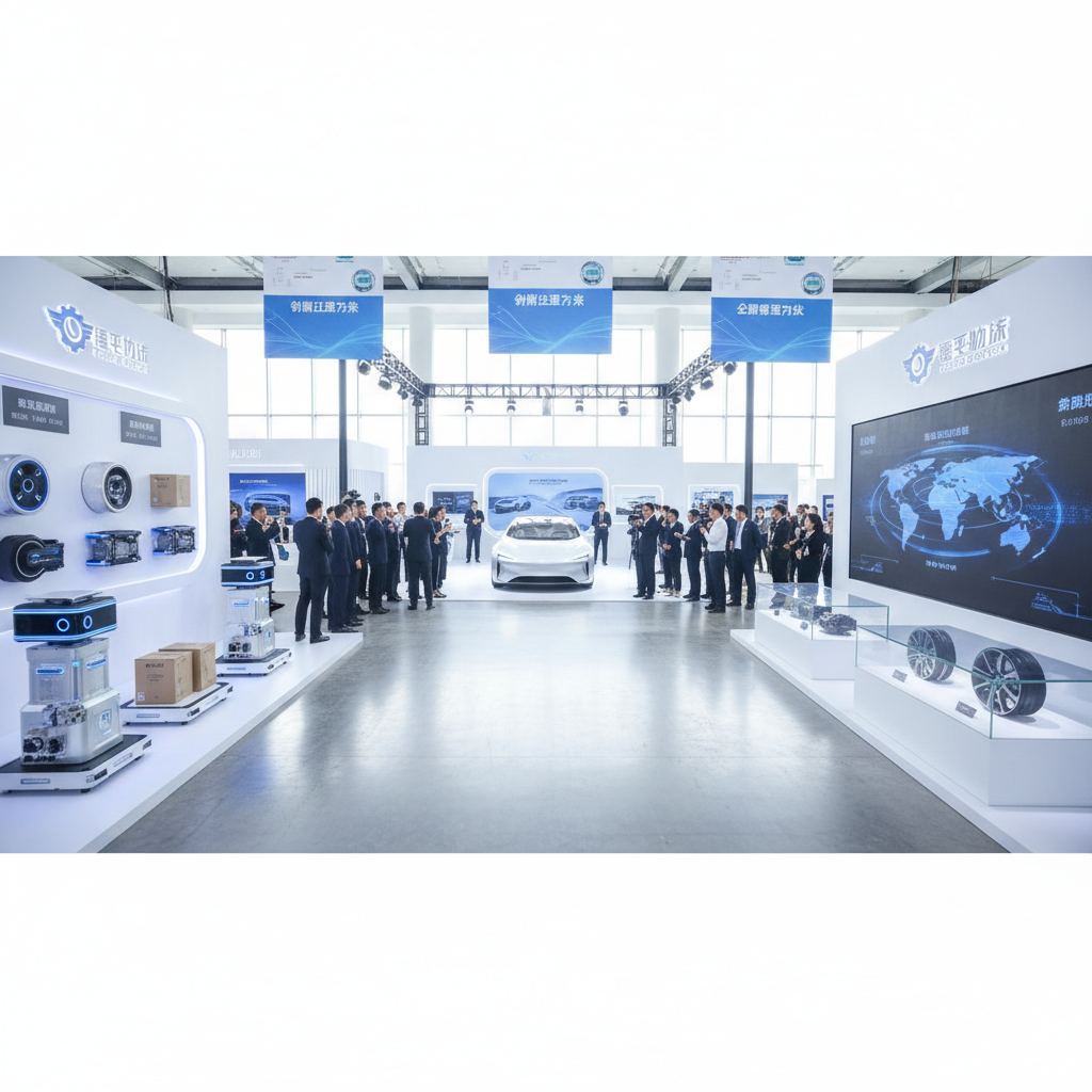 新产品展示会现场